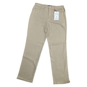 Gloria Vanderbilt Women's Amanda Denim Jean Tan Size 8 Short NWT
